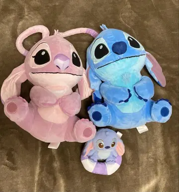 릴로 & 스티치 봉제 인형 코테토펑 3개 세트