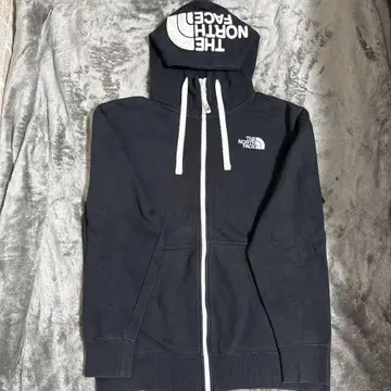 THE NORTH FACE 블랙 후드티 풀 집업