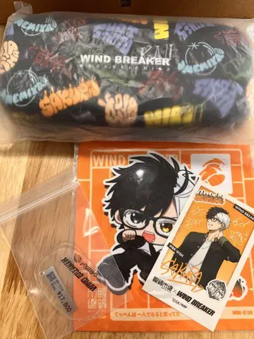 WIND BREAKER 메가네이치바 사쿠라 요코 혜택 세트