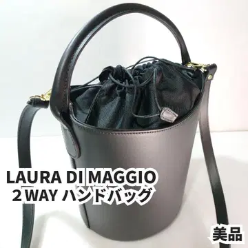 LAURA DI MAGGIO 2WAY 핸드백 블랙 새상품급