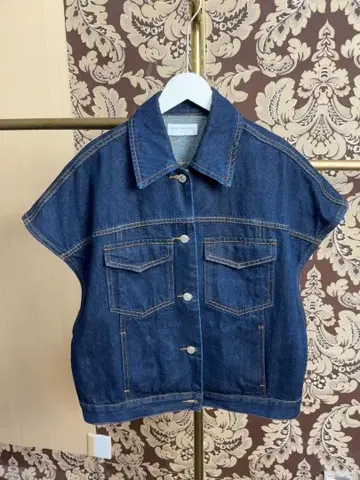 DRIES VAN NOTEN 드리스반노튼 데님 베스트 새상품 38