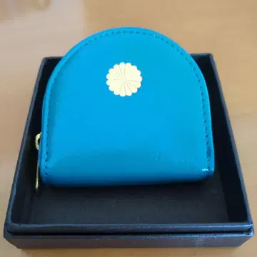 천황 즉위 기념 가죽 코인 케이스