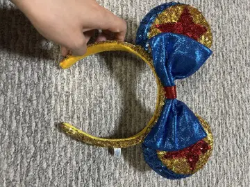 디즈니랜드 리조트 한정판 토이스토리 픽사 공 머리띠