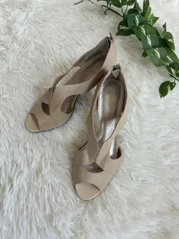 Benebis 일본제 여성용 집업 샌들 펌프스 23.5EE