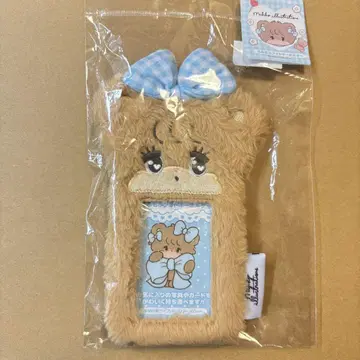 mikko 라떼 모후모후 포토 카드 포토 키링