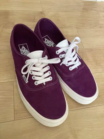 VANS 오센틱 퍼플 보라색