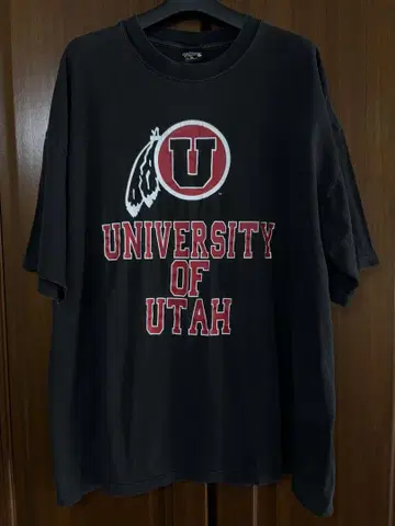 UNIVERSITY OF UTAH 칼리지 티셔츠 미국제 XL
