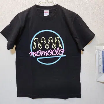 모모이로 클로버 Z momoclo 캐릭터 실루엣 티셔츠 S