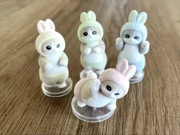 모프 샌드 mofusand 나란히 피규어 4개 세트