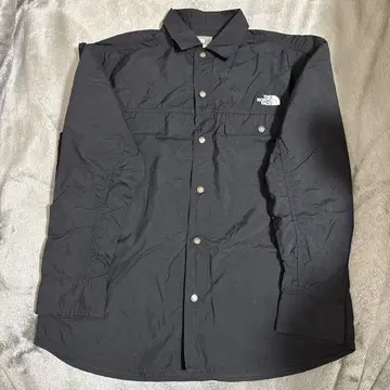 THE NORTH FACE 블랙 긴팔 셔츠 M
