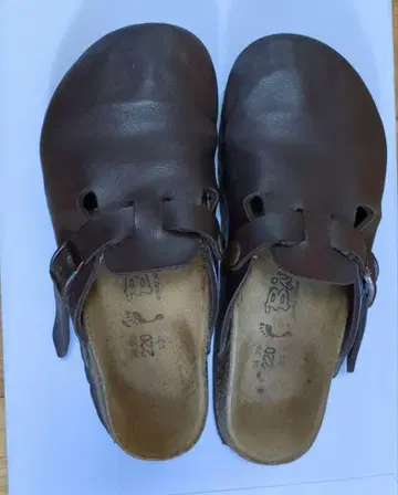 BIRKENSTOCK 버켄스탁 보스턴 브라운 22cm