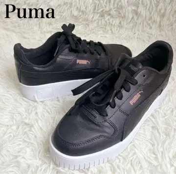 Puma 우먼 칼리나 스트릿 스니커즈 25cm 블랙