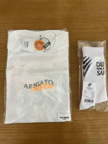 사풀 sapeur 티셔츠 ASSC 콜라보 2XL