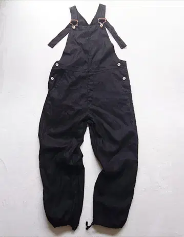 나곤스탠스 nagonstans 린넨 오버롤 올인원 블랙
