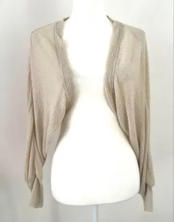 shein 얇은 소재 베이지 볼레로 L