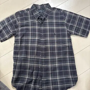 Ralph Lauren Blake 반팔 셔츠 체크 무늬