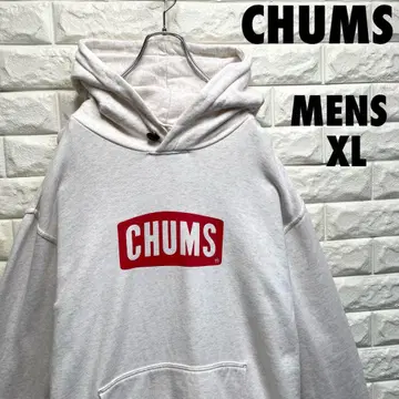 CHUMS 참스 풀오버 후드티 남성용 XL 사이즈