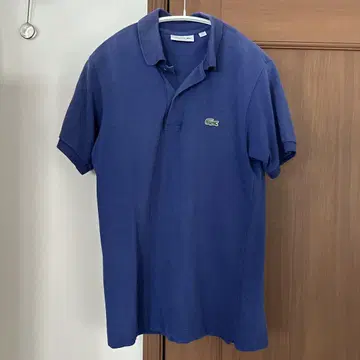 Lacoste 블루 네이비 피케 셔츠
