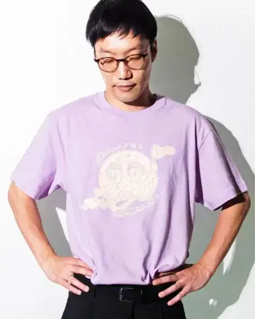 남성 블랑코 티셔츠 와카바야시 모에 ver S 사이즈