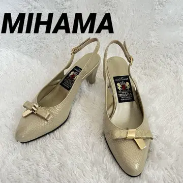 MIHAMA 미하마 스트랩 샌들 스틸레토 22.5cm
