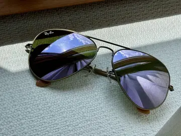 레이밴 Ray-Ban RB3025 167/4K 58mm 라일락 거울