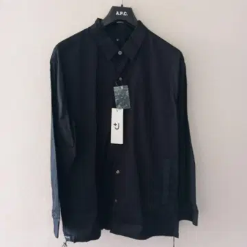 +j 오버 사이즈 셔츠 블루종