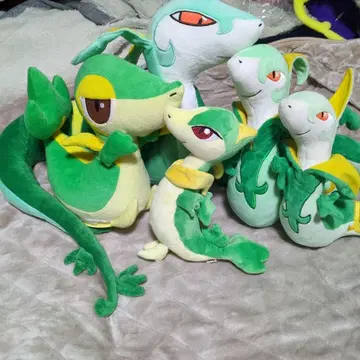 츠타자 진화계 봉제 인형 세트