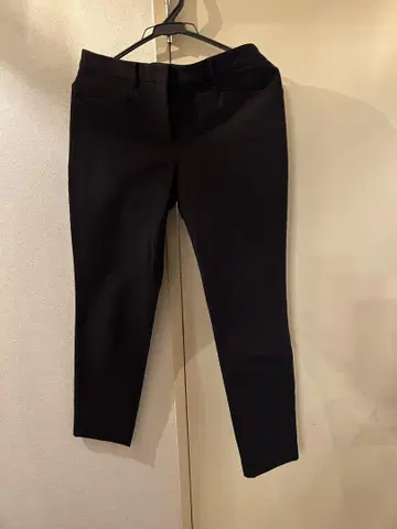 띠어리 럭스 블랙 팬츠 38