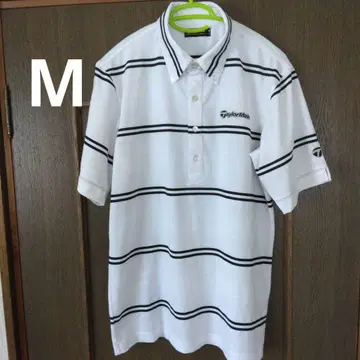 테일러메이드 골프 버튼 다운 셔츠 M 피케 셔츠