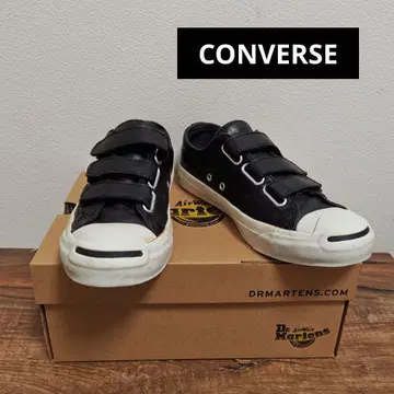 CONVERSE Jack Purcell 블랙 벨크로