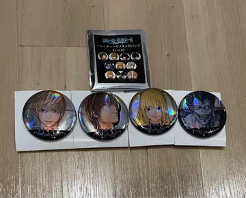 DEATH NOTE 야가미 라이토&미카 & 류쿠 캔뱃지 4종