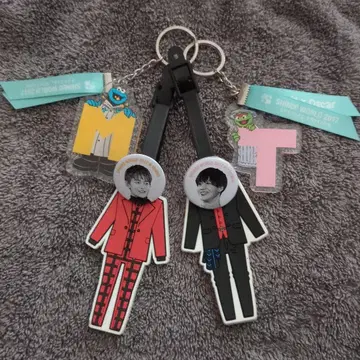 SHINee World 2017 키링 세트 민호 & 태민