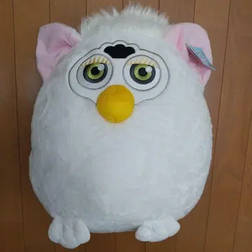 레트로 퍼비 봉제 인형 흰색