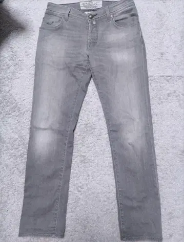 야콥 코헨 스트레치 데님 그레이 622 버튼 플라이