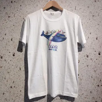 90s SUNTORY 아트 프린트 티셔츠 빈티지