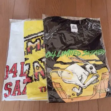 04 Limited Sazabys 티셔츠 타월 러버 밴드