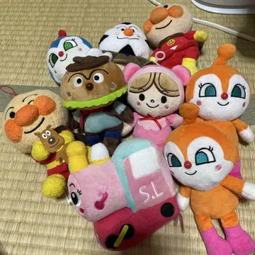 호빵맨 봉제 인형 9종 세트