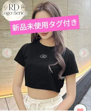 미사용 새상품 택 포함 Rady 레이디 로고 티셔츠 프리 사이즈 블랙
