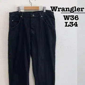 Wrangler 00s 데님 팬츠 블랙 W36 L34 코스타리카 제