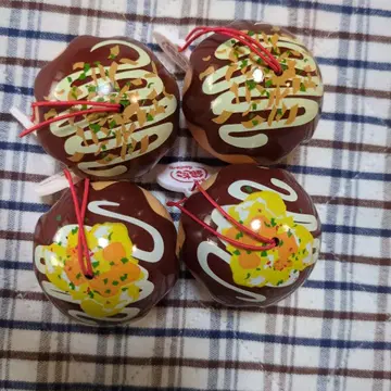 츠키지 긴다코 마스코트 피규어 ~절대 맛있다!! 4개 세트