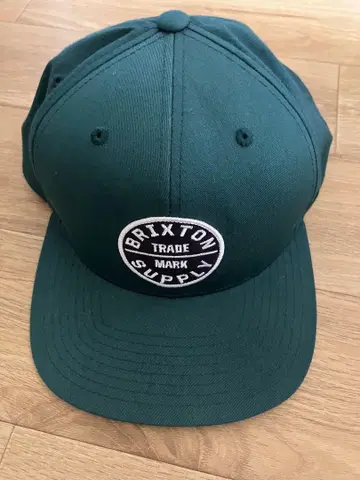 Brixton 다크 그린 스냅백 캡