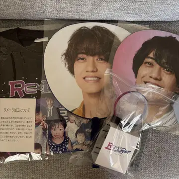 Re:era 타카하시 카이토 응원봉 티셔츠 부채