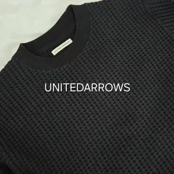 UNITEDARROWS 와플 티셔츠 블랙