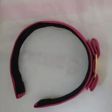 페라가모 머리띠 핑크
