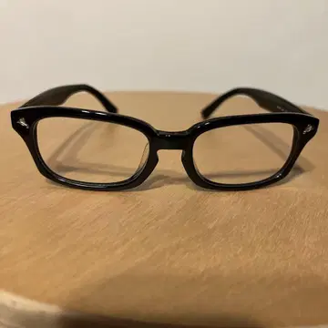 Ray-Ban 블랙 직사각형 안경