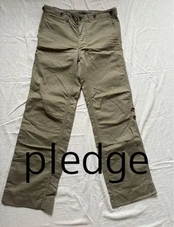 Pledge 치노 팬츠 기믹 포켓 탈부착 46