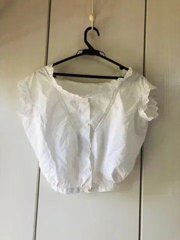 vintage 레이스 상의