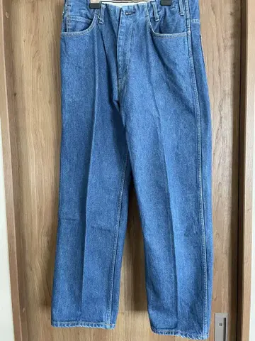 Westoveralls 818 라이트 블루 스트레이트 데님 W32