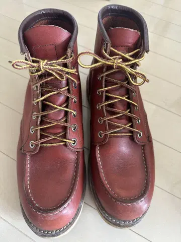 Red Wing Shoes 브라운 하이컷 부츠