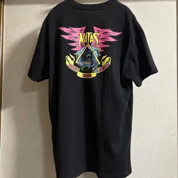 SANTA CRUZ NATAS 그래픽 프린트 티셔츠 블랙